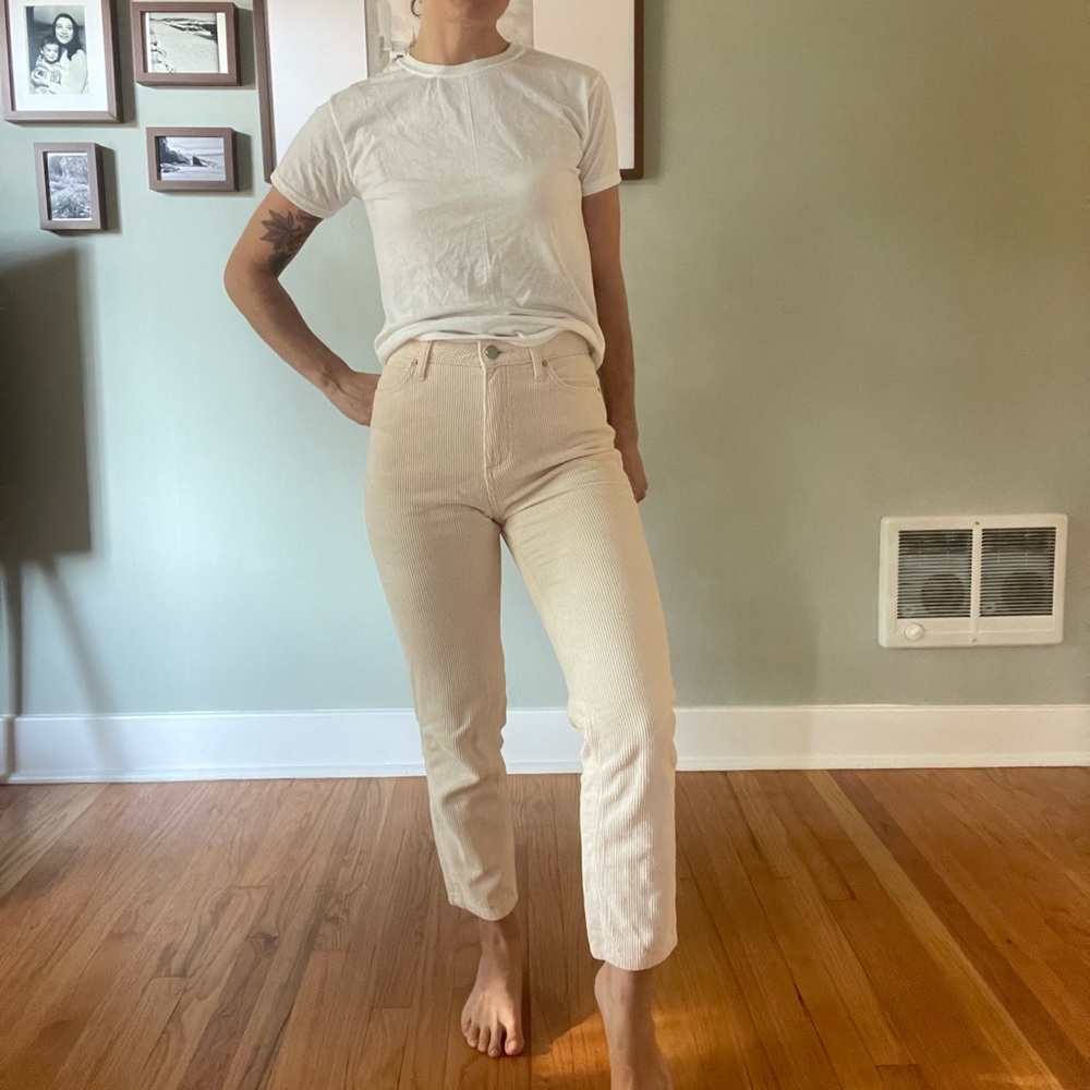 Urban Outfitters BDG Corduroy Mid Rise Ankle Jeans